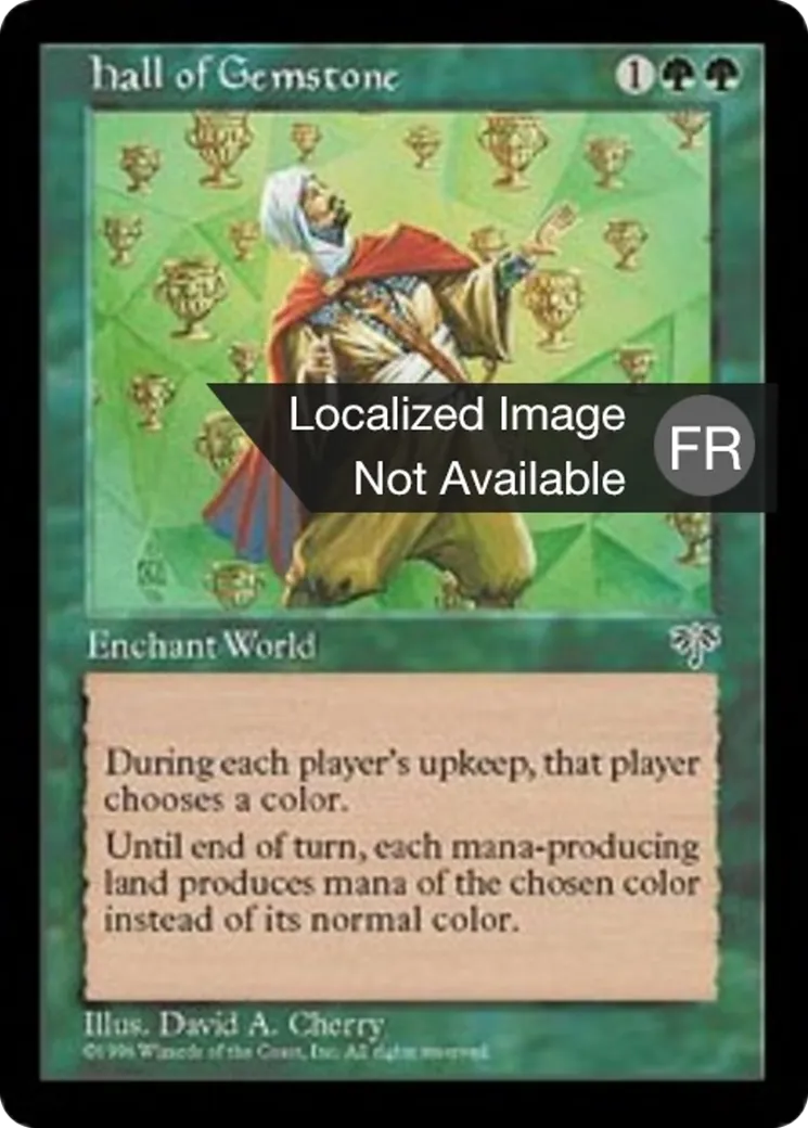 Le palais des gemmes — Mirage — Magic: The Gathering