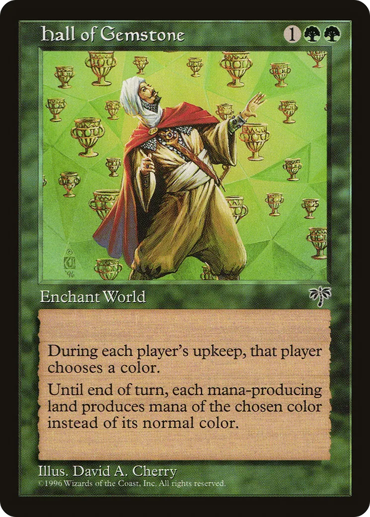 Hall of Gemstone — Mirage — Magic: The Gathering