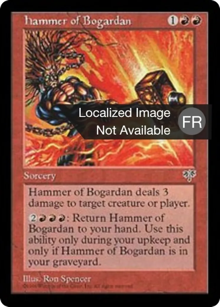 Marteau du Bogardân — Mirage — Magic: The Gathering