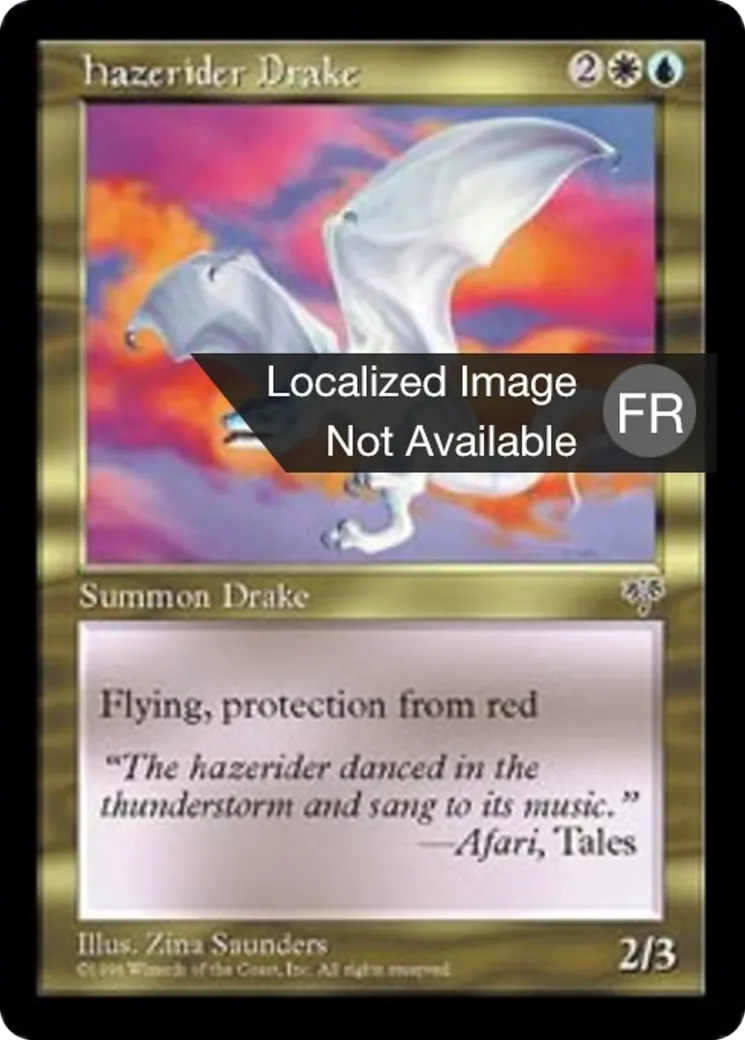 Drâkon chevaucheur des nuées — Mirage — Magic: The Gathering