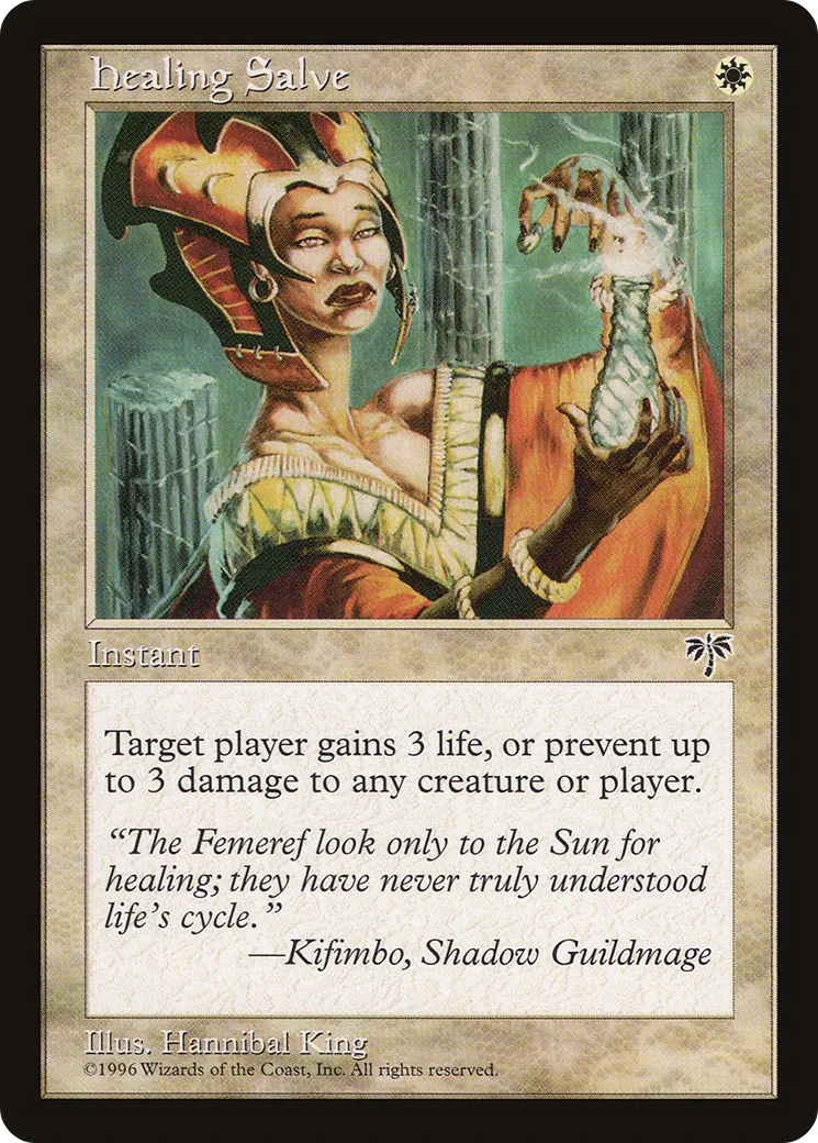Healing Salve — Mirage — Magic: The Gathering