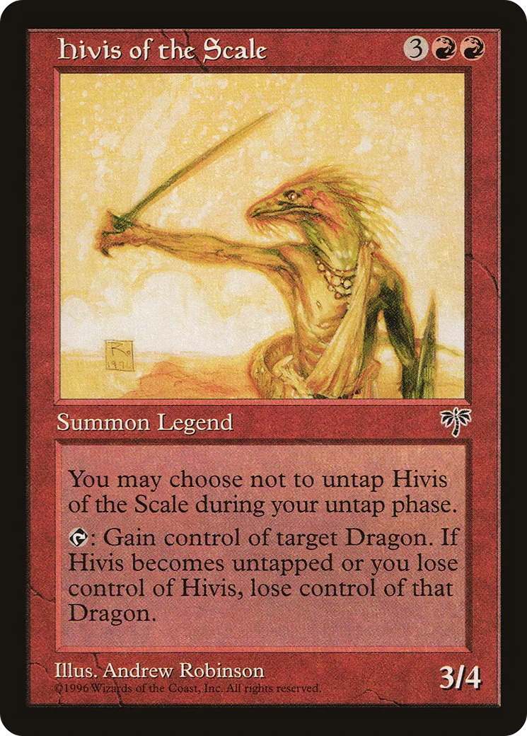 Hivis of the Scale — Mirage — Magic: The Gathering