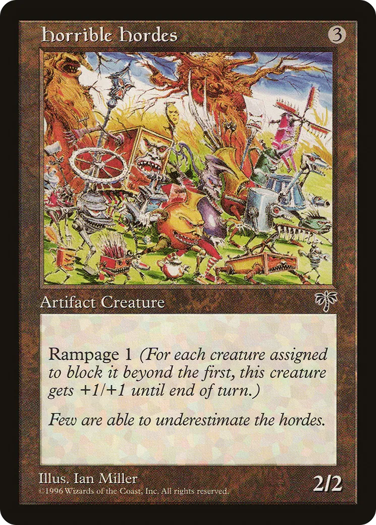 Hordes horribles — Mirage — Magic: The Gathering