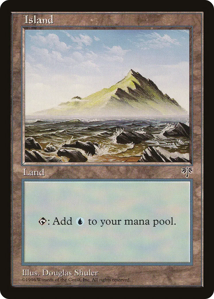 Island — Mirage — Magic: The Gathering