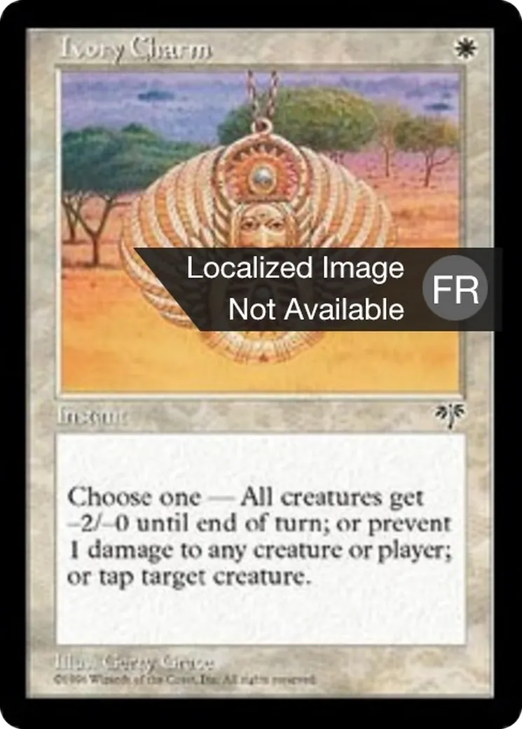 Charme d'ivoire — Mirage — Magic: The Gathering