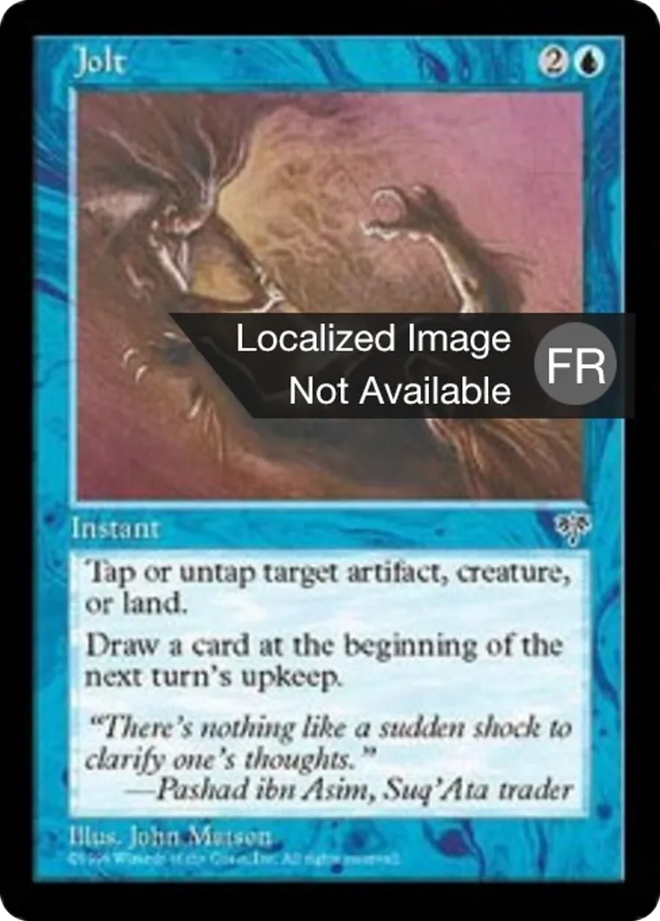 Secousse brutale — Mirage — Magic: The Gathering