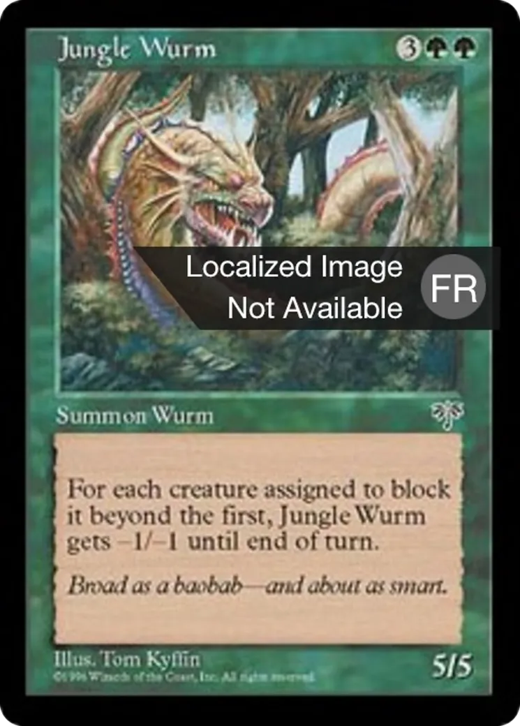 Guivre des jungles — Mirage — Magic: The Gathering