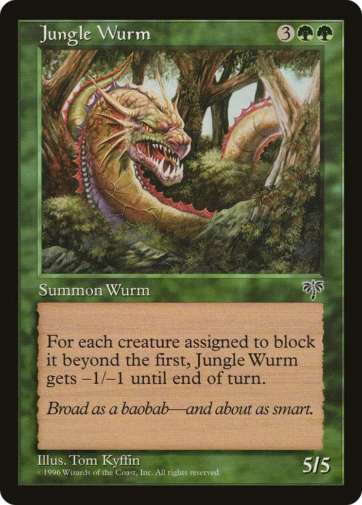 Guivre des jungles — Mirage — Magic: The Gathering