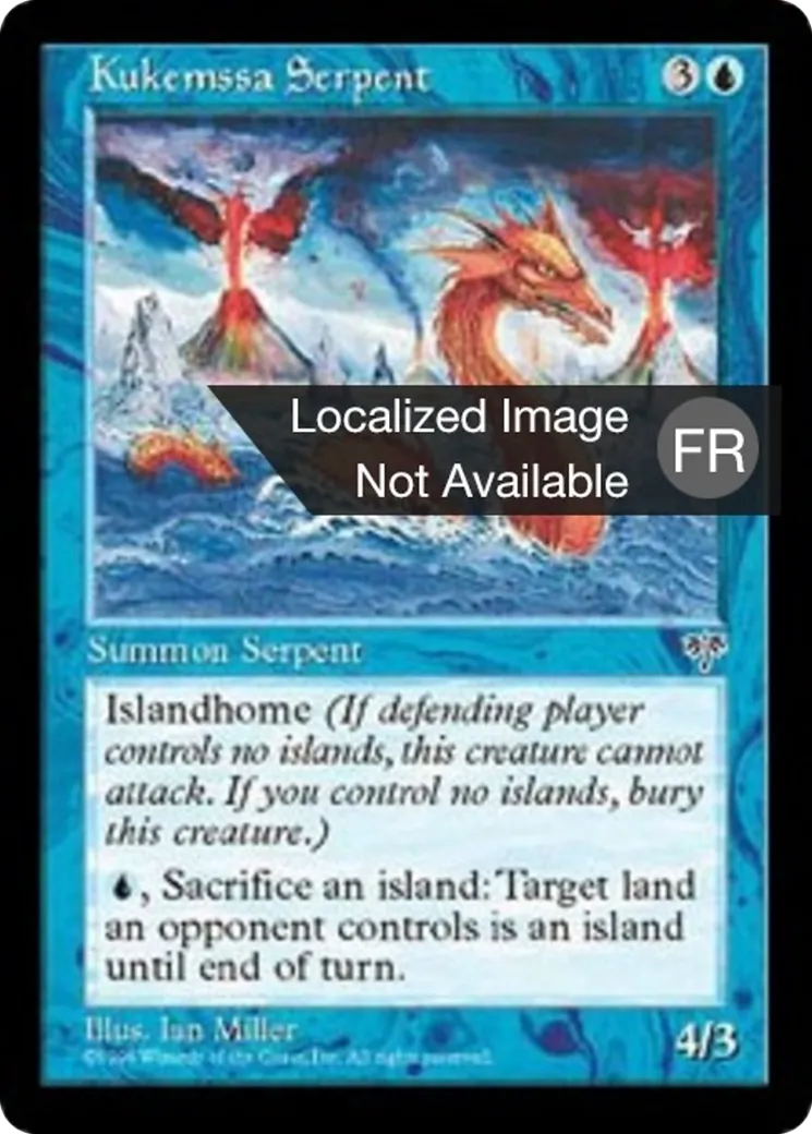 Grand serpent de la Koukëmssa — Mirage — Magic: The Gathering