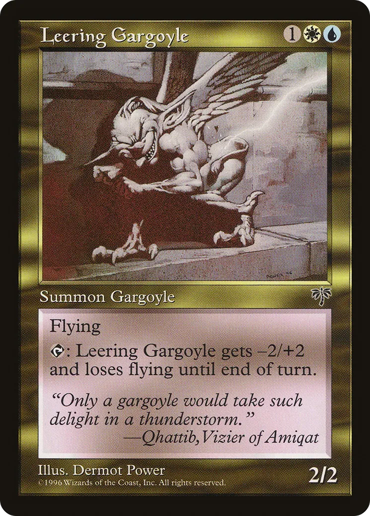Gargouille narquoise — Mirage — Magic: The Gathering