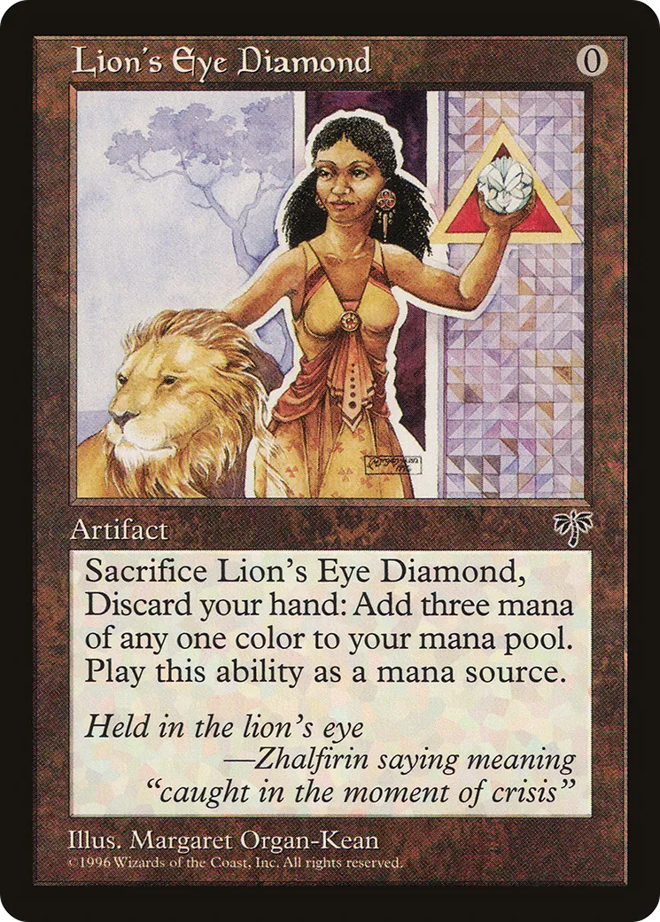 Lion's Eye Diamond — Mirage — Magic: The Gathering