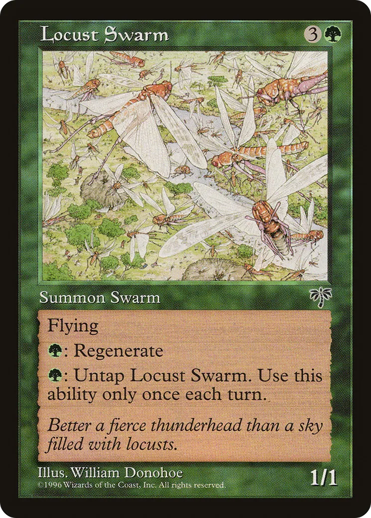 Locust Swarm — Mirage — Magic: The Gathering