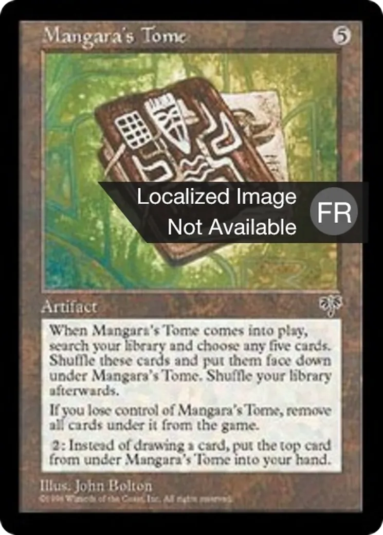 Grimoire de Mangara — Mirage — Magic: The Gathering