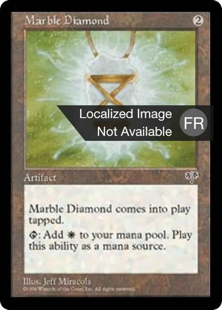 Diamant du marbre — Mirage — Magic: The Gathering