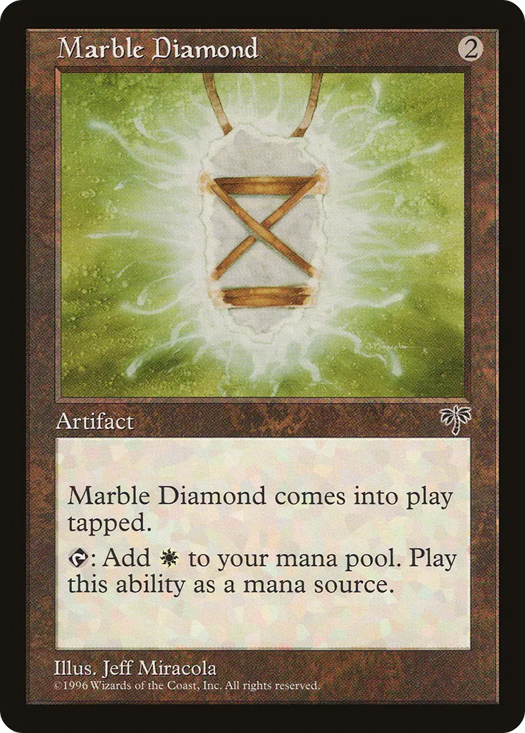 Marble Diamond — Mirage — Magic: The Gathering