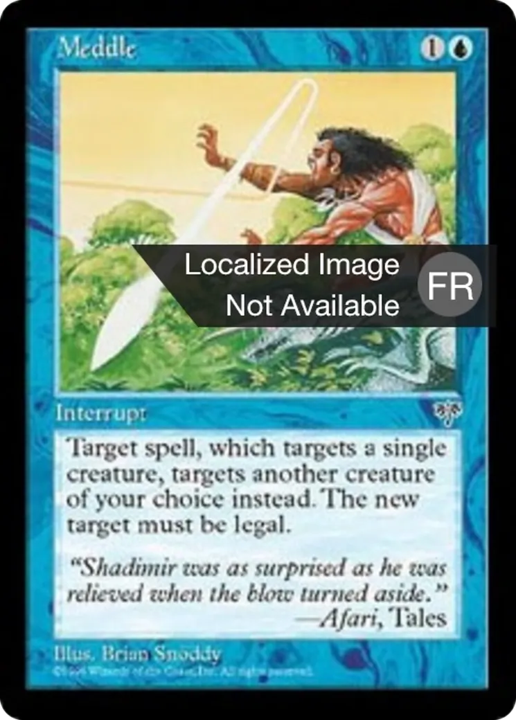Ingérence — Mirage — Magic: The Gathering