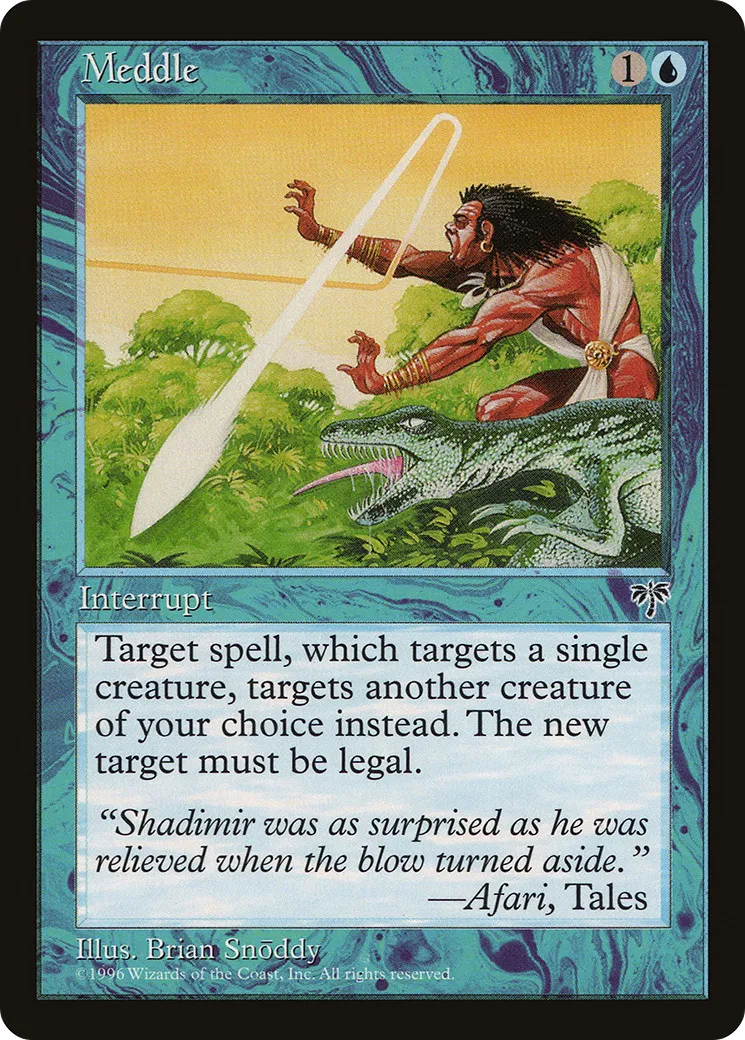 Ingérence — Mirage — Magic: The Gathering