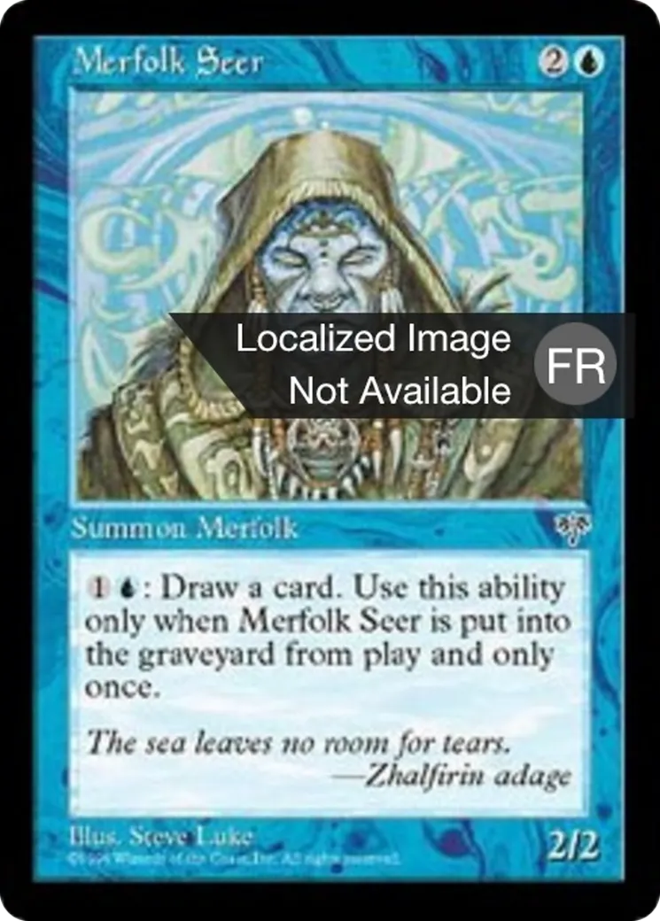 Voyant ondin — Mirage — Magic: The Gathering