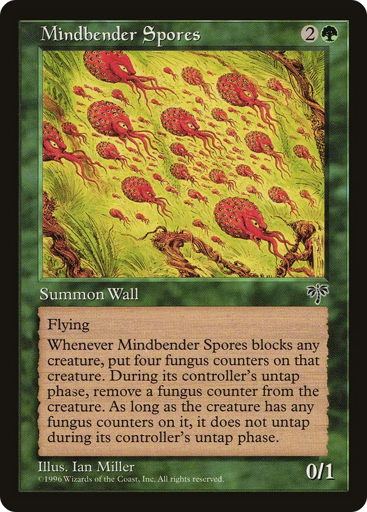 Mindbender Spores — Mirage — Magic: The Gathering