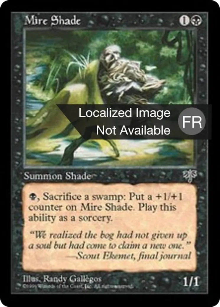 Ombre des fondrières — Mirage — Magic: The Gathering