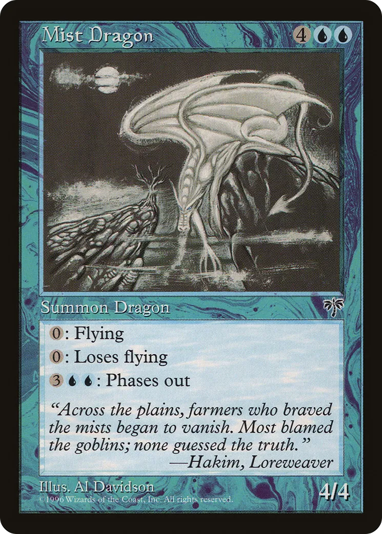 Mist Dragon — Mirage — Magic: The Gathering