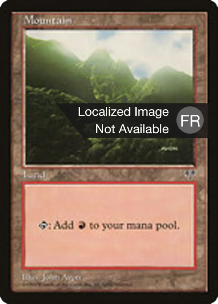 Montagne — Mirage — Magic: The Gathering