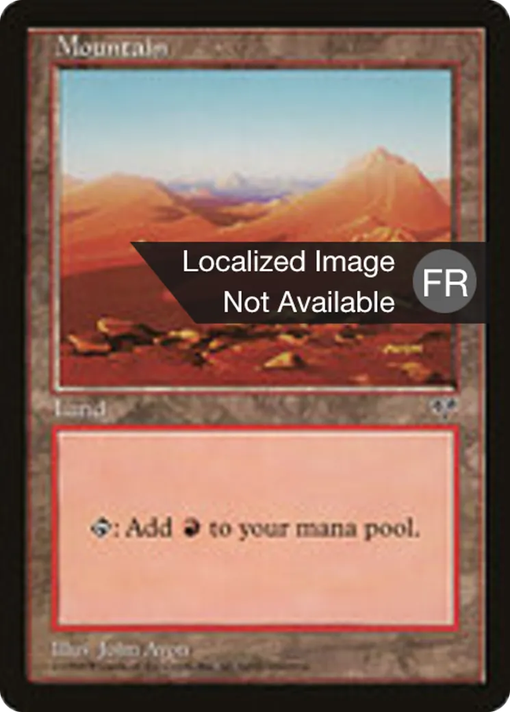Montagne — Mirage — Magic: The Gathering