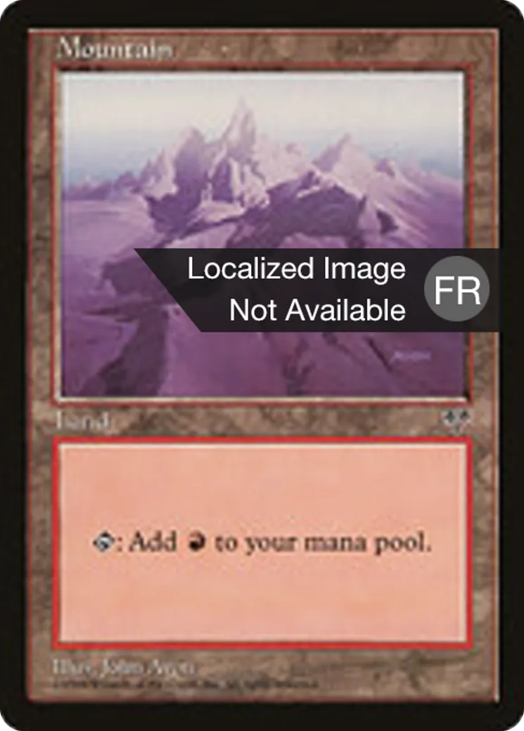 Montagne — Mirage — Magic: The Gathering