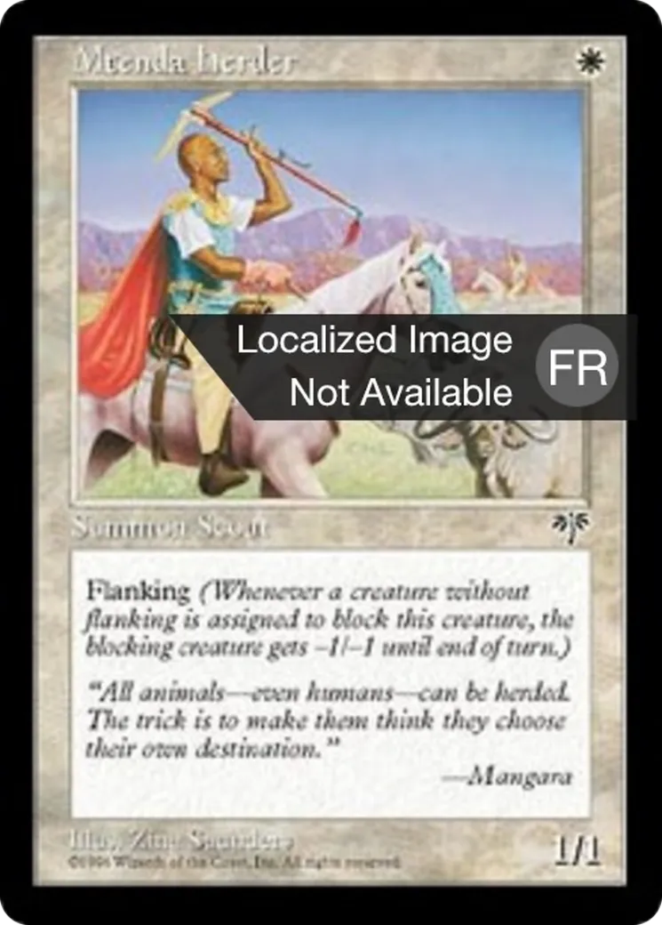Berger de la Mtenda — Mirage — Magic: The Gathering