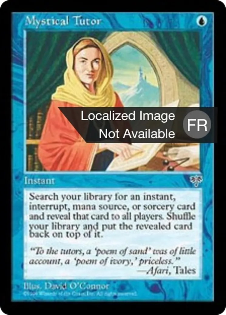 Préceptrice mystique — Mirage — Magic: The Gathering