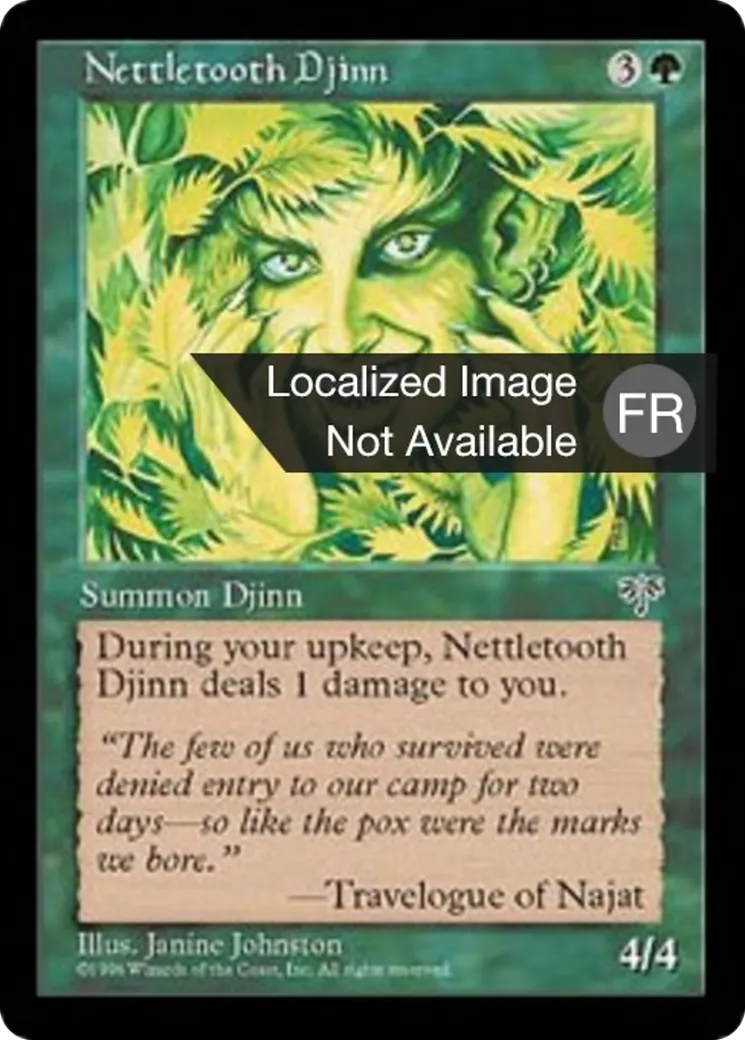 Djinn urtident — Mirage — Magic: The Gathering