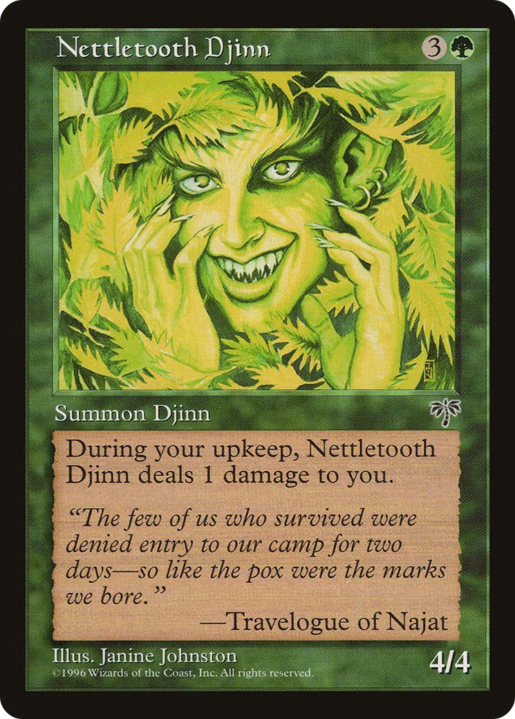 Djinn urtident — Mirage — Magic: The Gathering