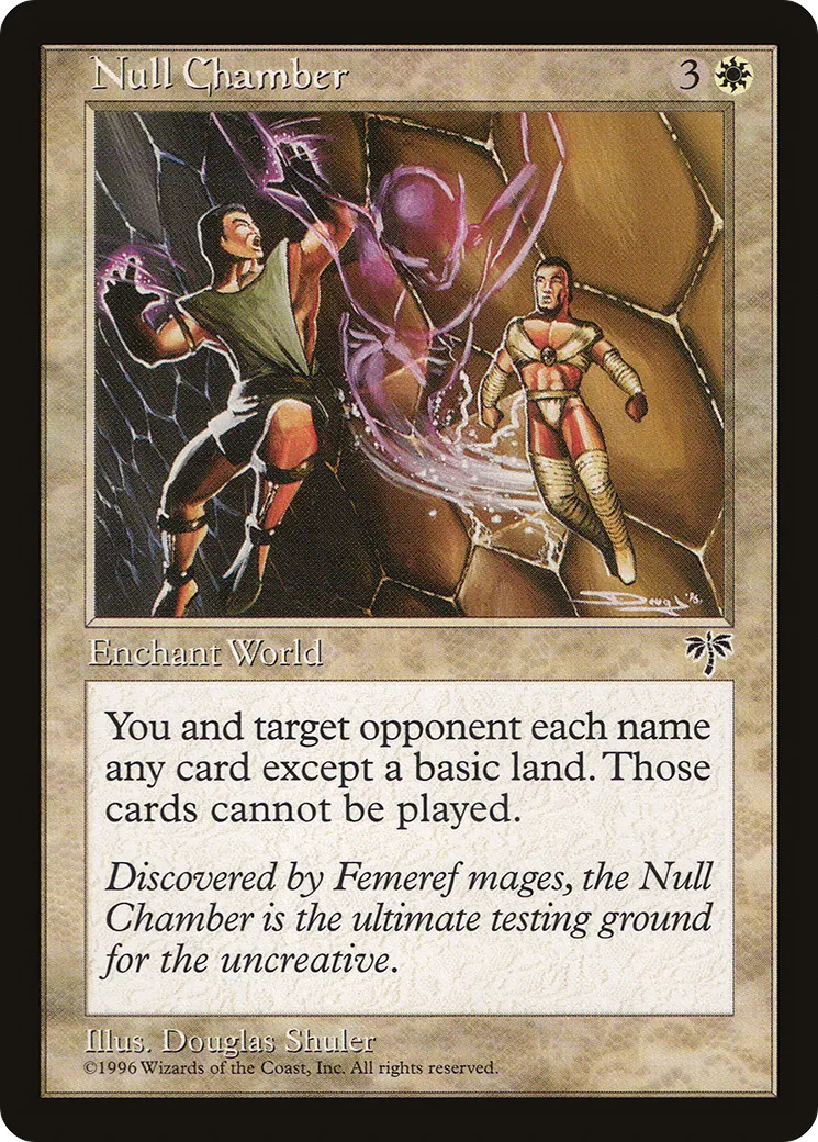 Null Chamber — Mirage — Magic: The Gathering