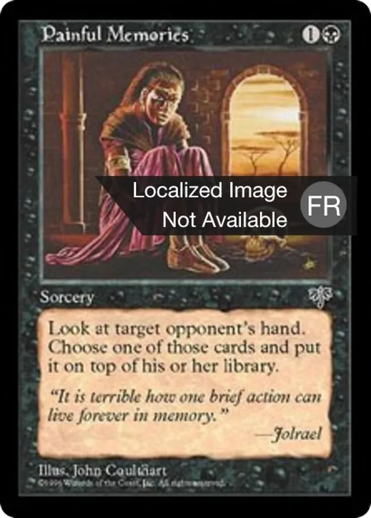 Souvenirs douloureux — Mirage — Magic: The Gathering