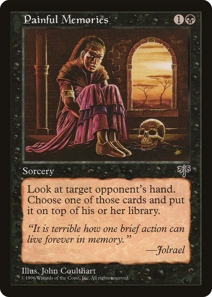 Painful Memories — Mirage — Magic: The Gathering