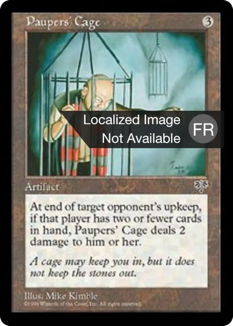 Cage des mendiants — Mirage — Magic: The Gathering