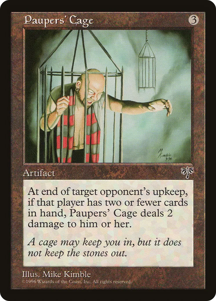 Paupers' Cage — Mirage — Magic: The Gathering