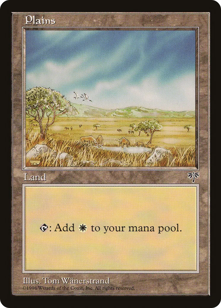Plaine — Mirage — Magic: The Gathering