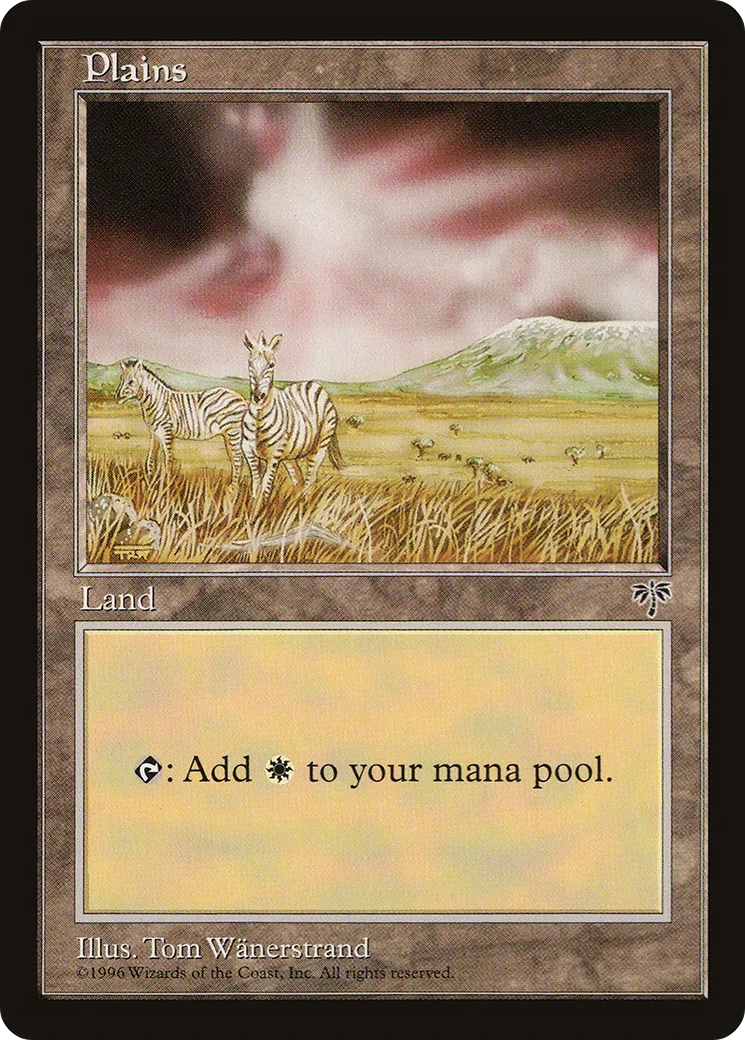 Plains — Mirage — Magic: The Gathering