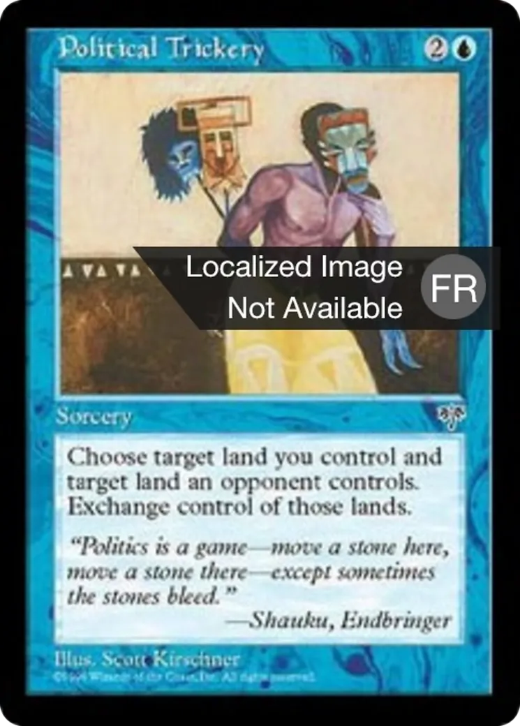 Tromperie politique — Mirage — Magic: The Gathering