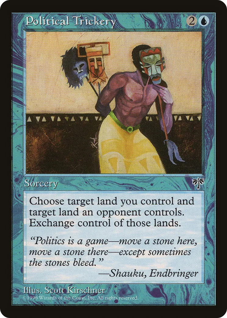 Political Trickery — Mirage — Magic: The Gathering
