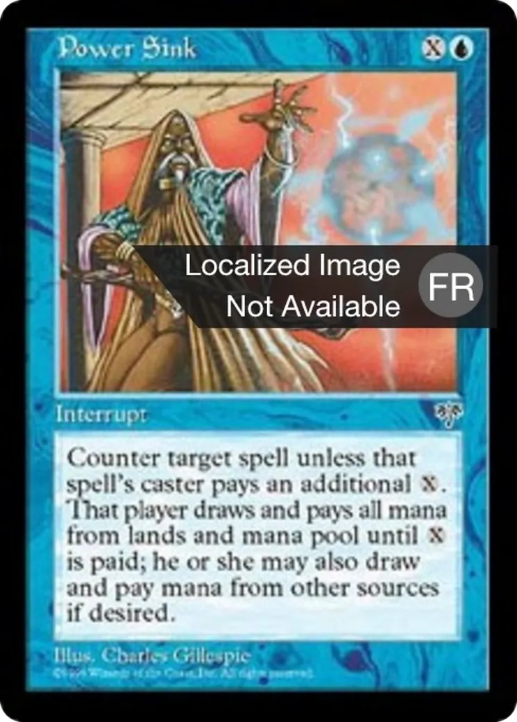 Siphon d'énergie — Mirage — Magic: The Gathering