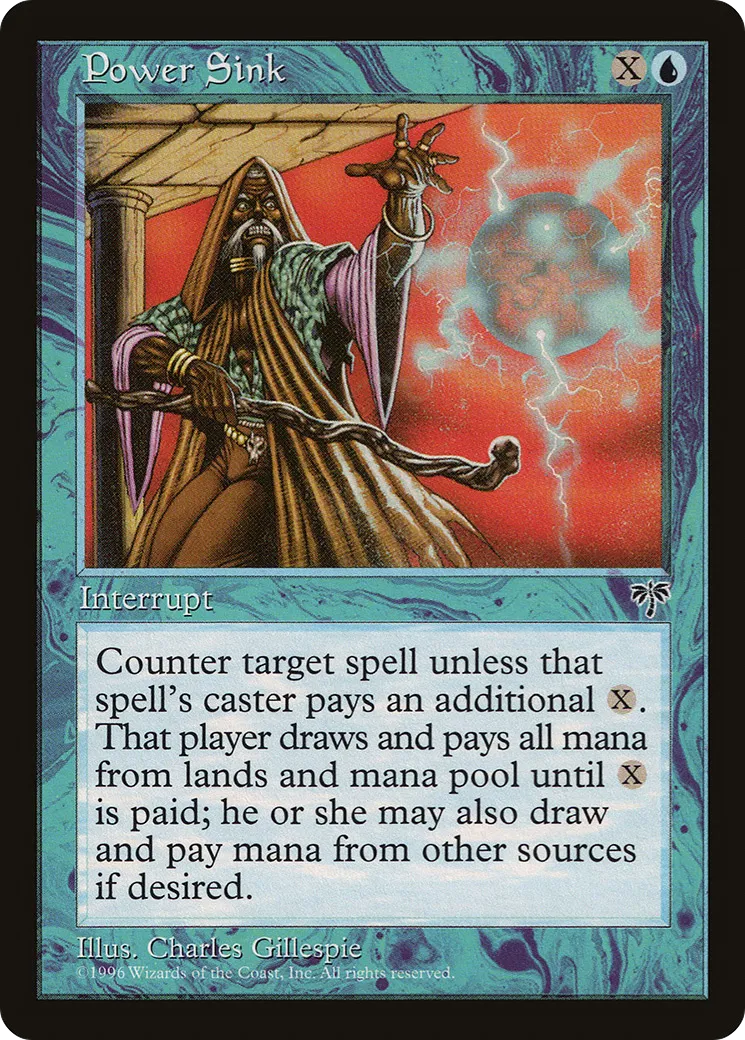 Power Sink — Mirage — Magic: The Gathering