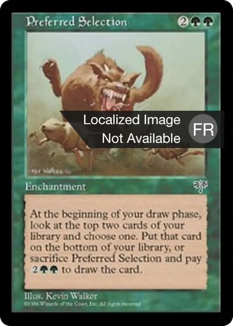 Sélection prioritaire — Mirage — Magic: The Gathering