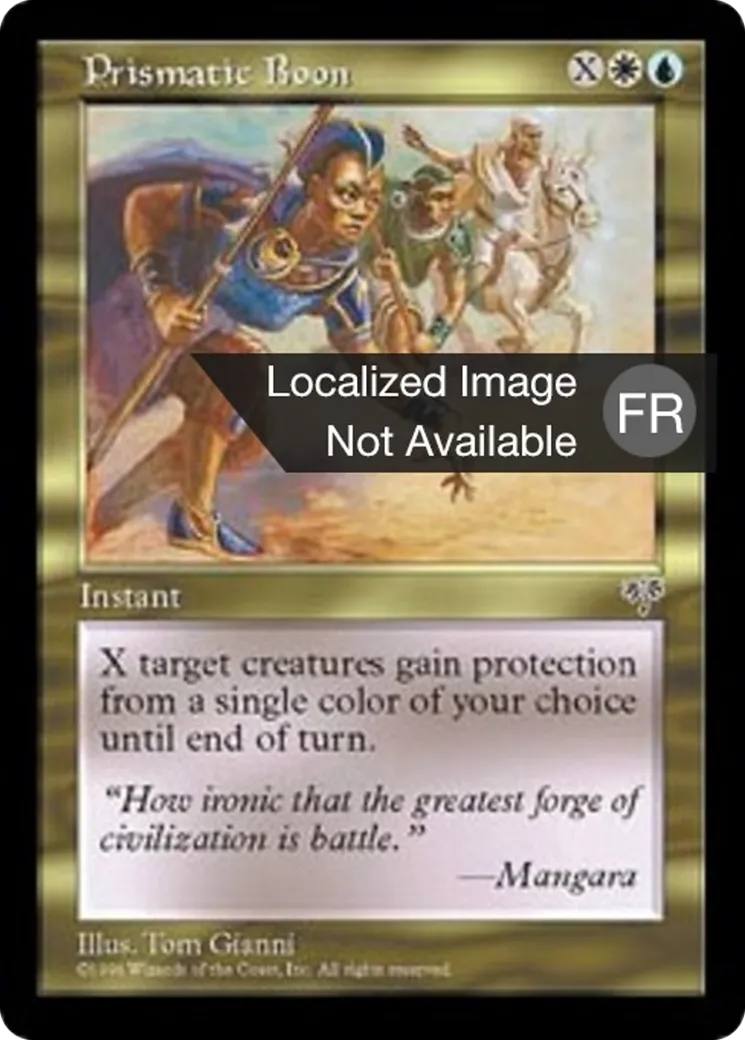 Faveur prismatique — Mirage — Magic: The Gathering