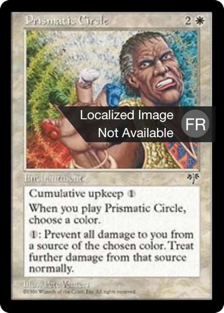 Cercle prismatique — Mirage — Magic: The Gathering