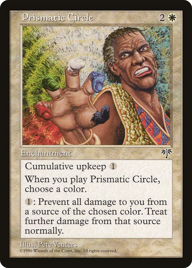 Cercle prismatique — Mirage — Magic: The Gathering