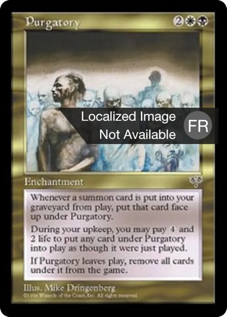 Purgatoire — Mirage — Magic: The Gathering