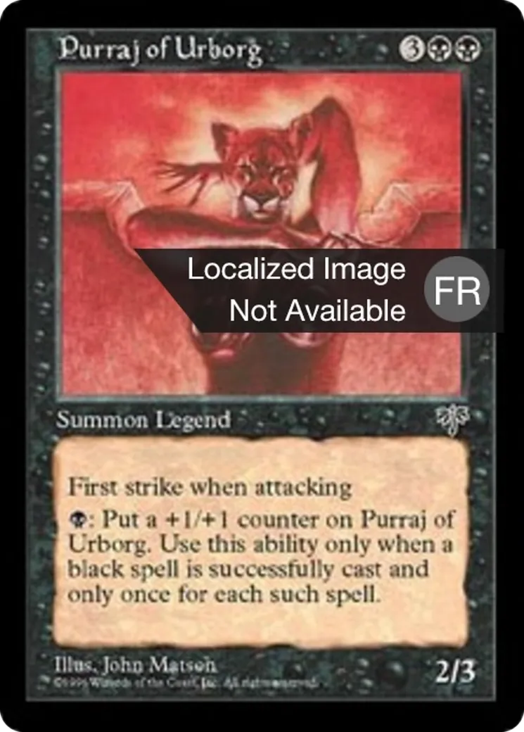 Ronradj d'Urborg — Mirage — Magic: The Gathering