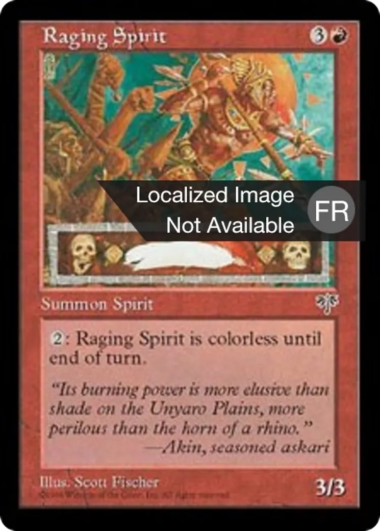 Esprit enragé — Mirage — Magic: The Gathering